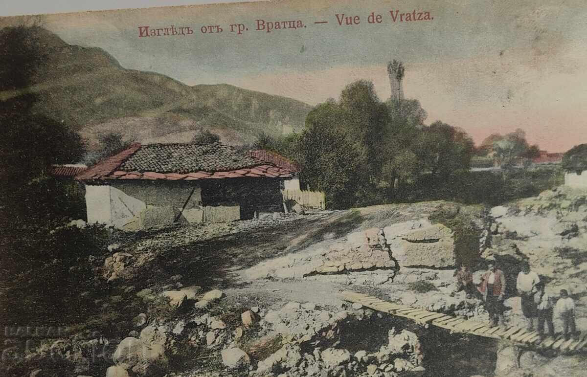Auction VIEW OF THE CITY OF VRATSA RARE POSTCARD Auction VIEW OF THE CITY OF VRATSA RARE POSTCARD