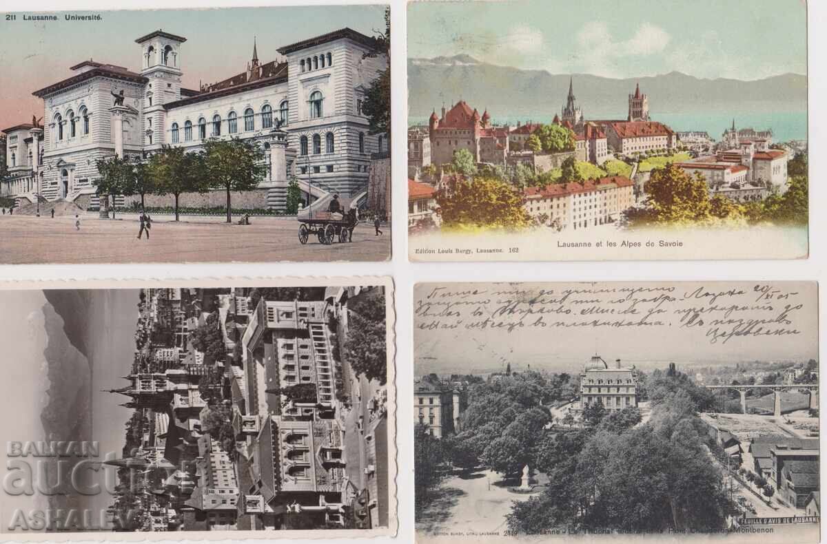 Ελβετία Λωζάνη 1910-20 ταξιδεμένο με τιμή 12.00 BGN | € 6.14 Ελβετία Λωζάνη 1910-20 ταξιδεμένο με τιμή 12.00 BGN | € 6.14