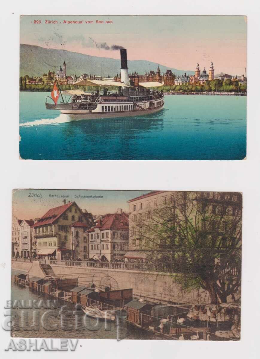 Switzerland Zurich 1909-16 Used with price 10.00 BGN | € 5.11
