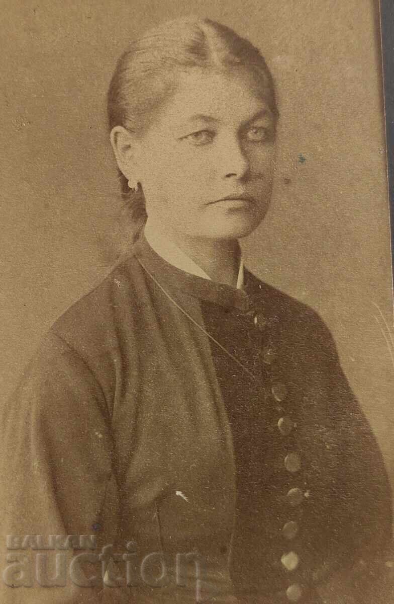 END OF THE 19TH CENTURY DOCTOR MARK WOMAN OLD PHOTO CARD with price 35.00 BGN | € 17.90 END OF THE 19TH CENTURY DOCTOR MARK WOMAN OLD PHOTO CARD with price 35.00 BGN | € 17.90