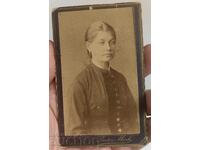 END OF THE 19TH CENTURY DOCTOR MARK WOMAN OLD PHOTO CARD
