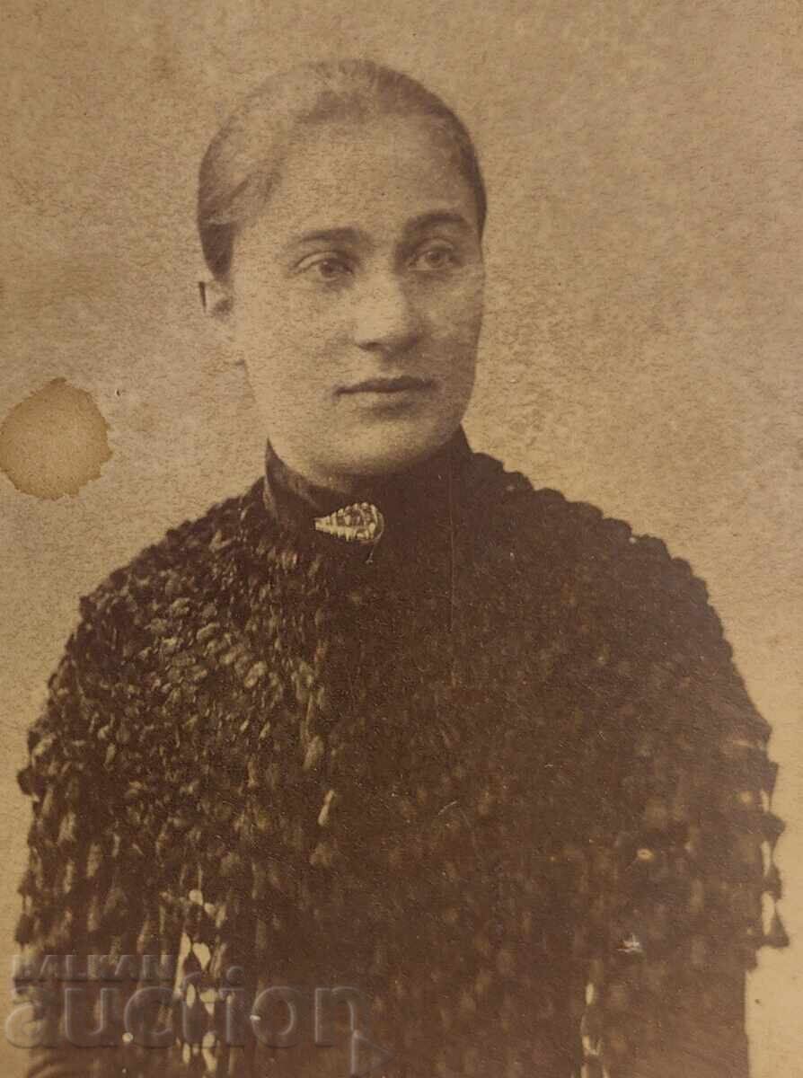 CAIRO INSCRIBED BY MINA PETKOVA WOMAN OLD PHOTO CARD with price 39.00 BGN | € 19.94