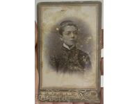1904 MARKOV CERCHEZOV POZĂ VECHE CU BĂIAT SEMNATĂ CARTON