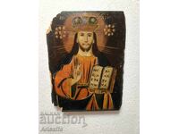 Εικόνα "Χριστός Παντοκράτωρ" – χειροποίητη, 19ος αιώνας