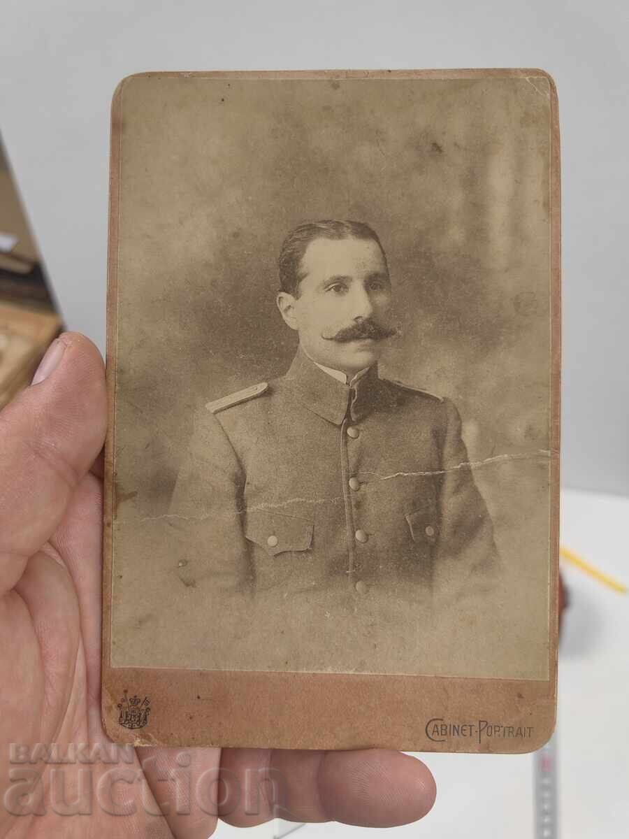 Аукцион БЪЛГАРИН НАДПИСАНА НА ОСМАНСКИ СТАРА СНИМКА КАРТОН