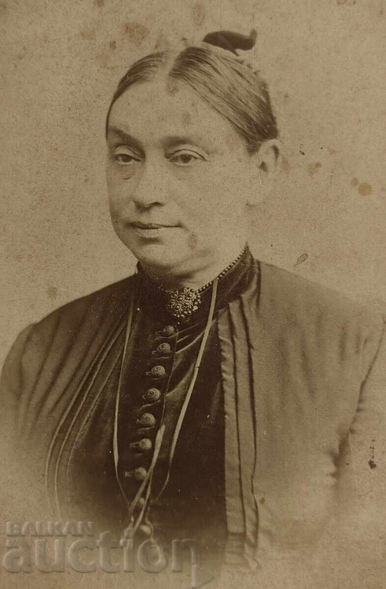 СТАРА СНИМКА КАРТОН с цена 49.00 лв. | € 25.05