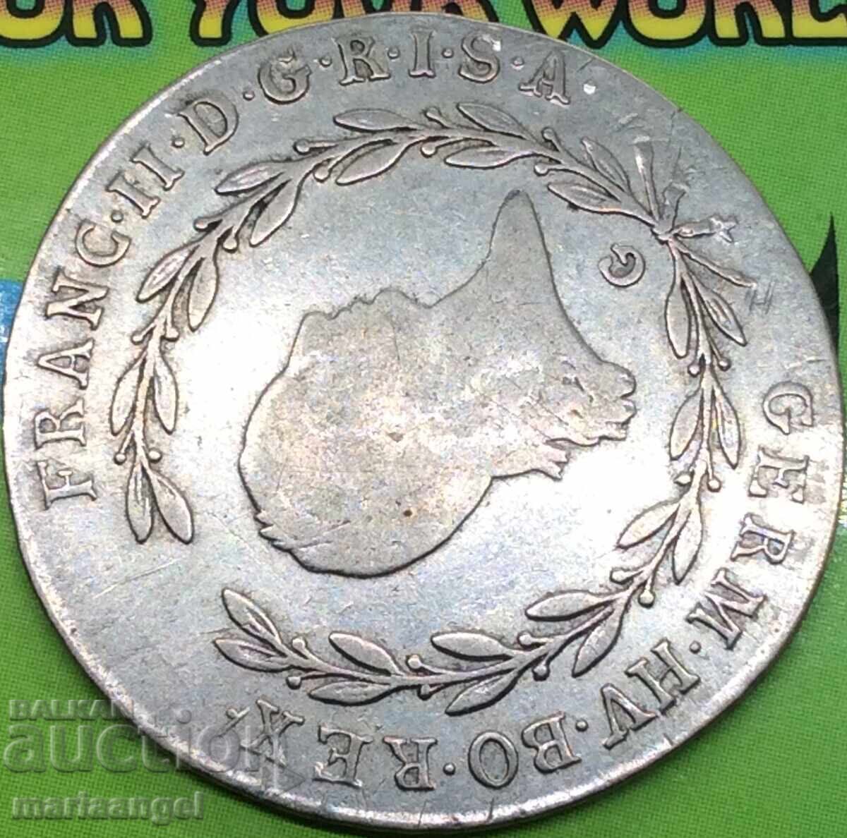 Αυστρία 20 Kreuzer 1804 G - Bala Mare Tilt Franz II R - 6 Αυστρία 20 Kreuzer 1804 G - Bala Mare Tilt Franz II R - 6