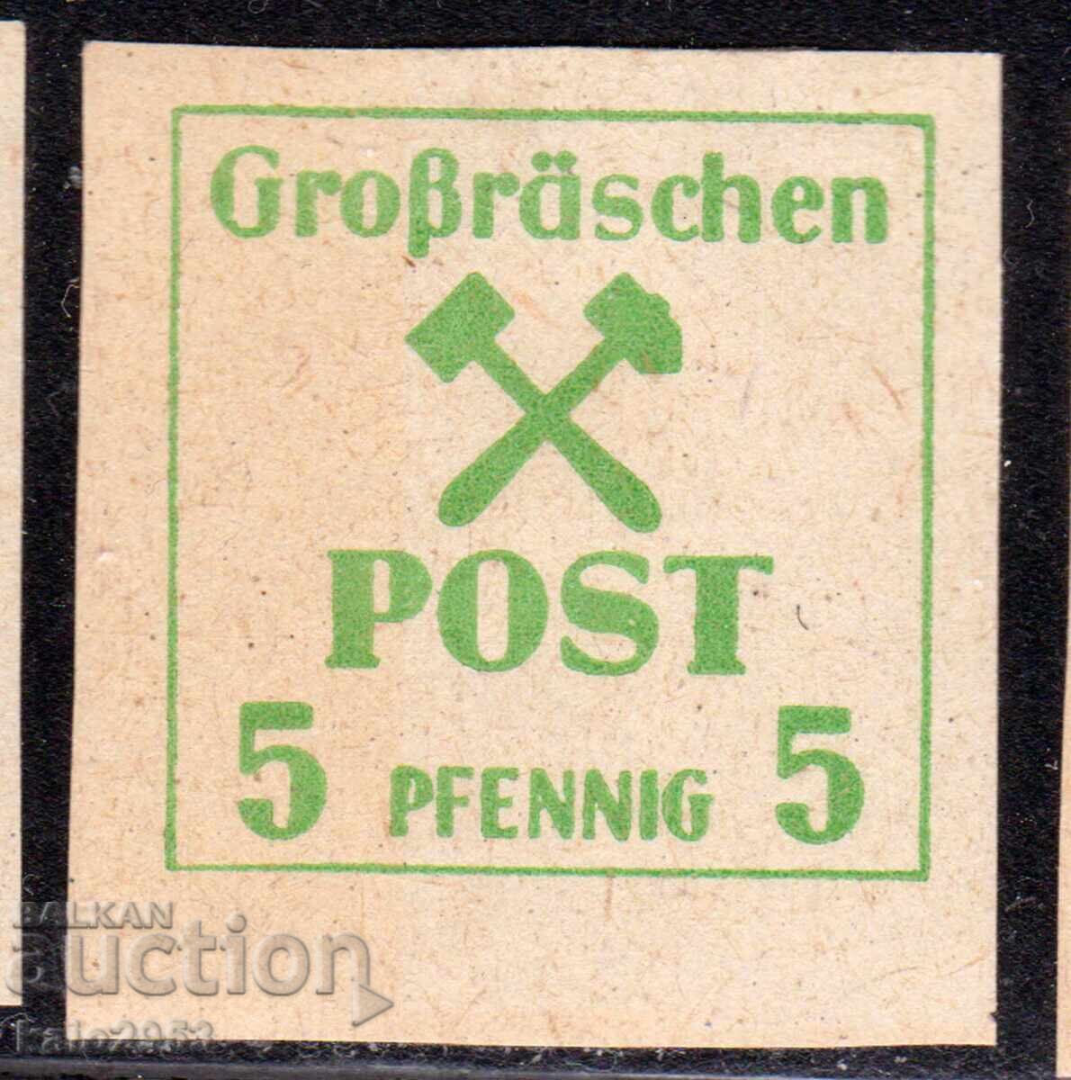 Germany - 1945 - Local Issues after World War II - Grosraschen, MLH Germany - 1945 - Local Issues after World War II - Grosraschen, MLH