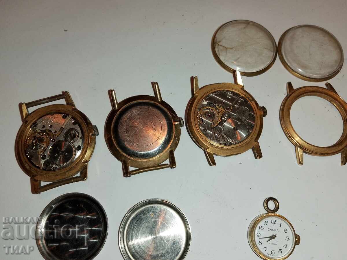 Δημοπρασία Επιχρυσωμένα ρωσικά ρολόγια - 0.01st Δημοπρασία Επιχρυσωμένα ρωσικά ρολόγια - 0.01st