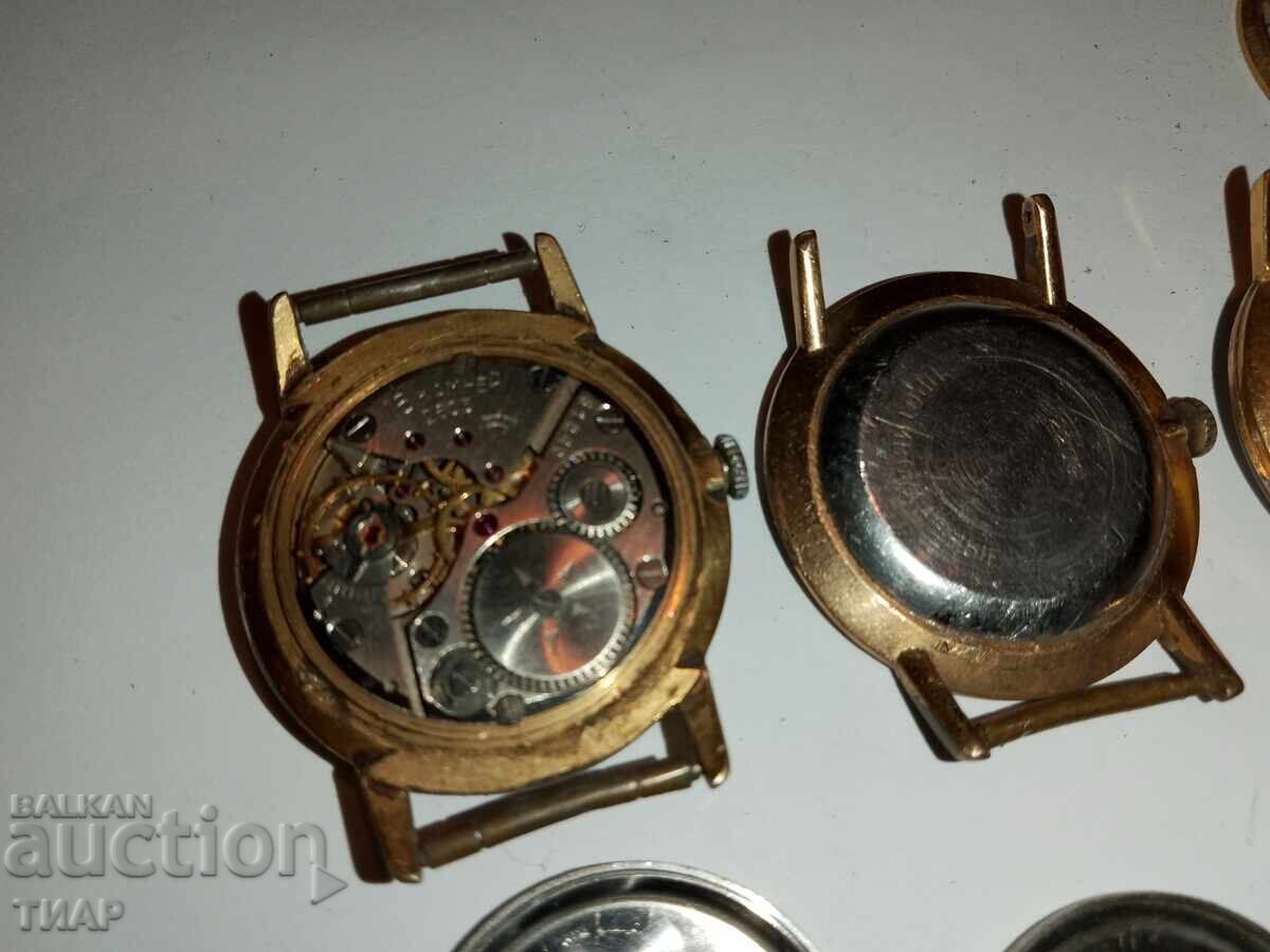 Παράδοση Επιχρυσωμένα ρωσικά ρολόγια - 0.01st Παράδοση Επιχρυσωμένα ρωσικά ρολόγια - 0.01st