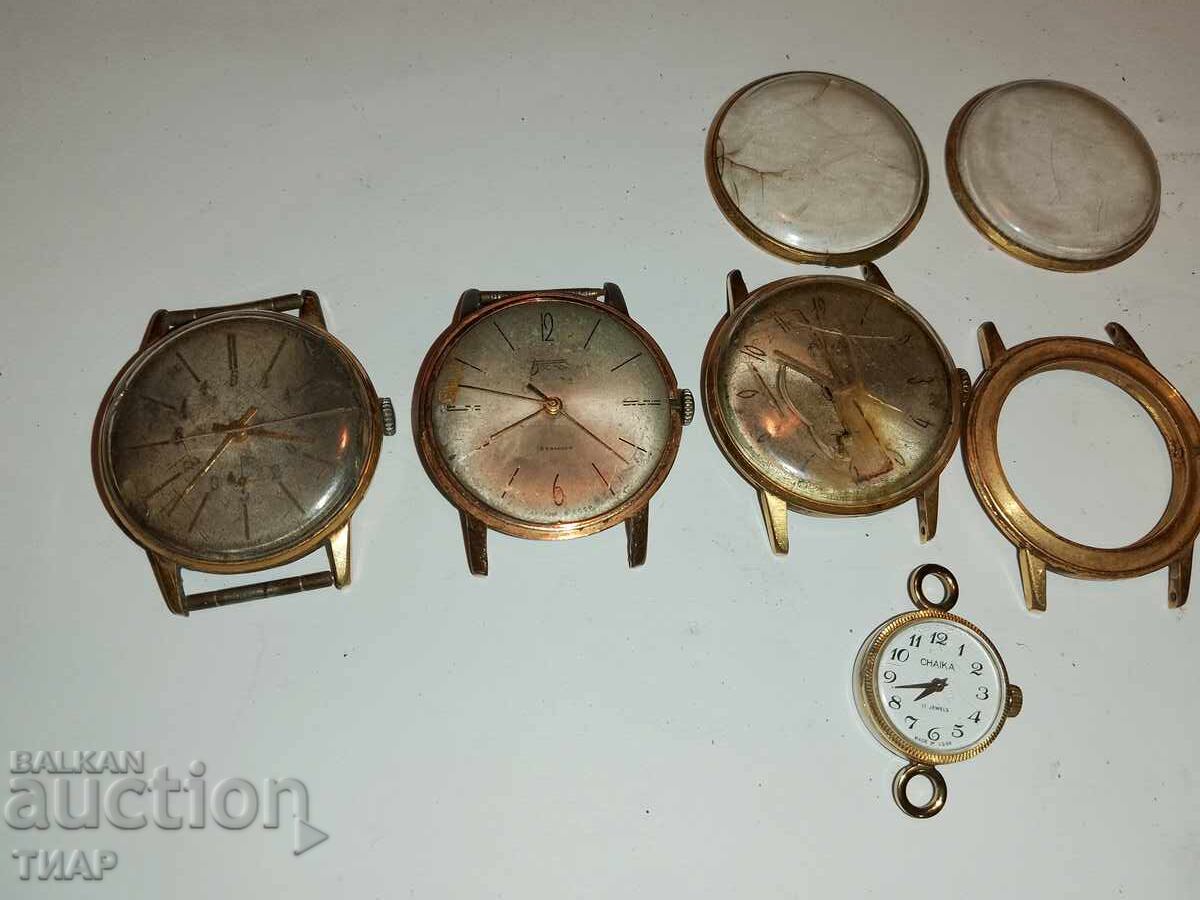 Επιχρυσωμένα ρωσικά ρολόγια - 0.01st Επιχρυσωμένα ρωσικά ρολόγια - 0.01st