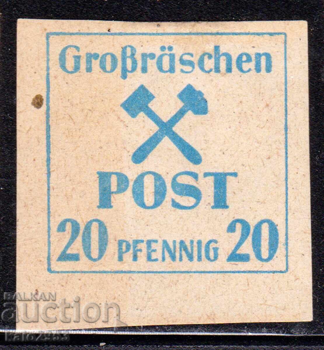 Germany - 1945 - Local Issues after World War II - Grosraschen, MLH Germany - 1945 - Local Issues after World War II - Grosraschen, MLH