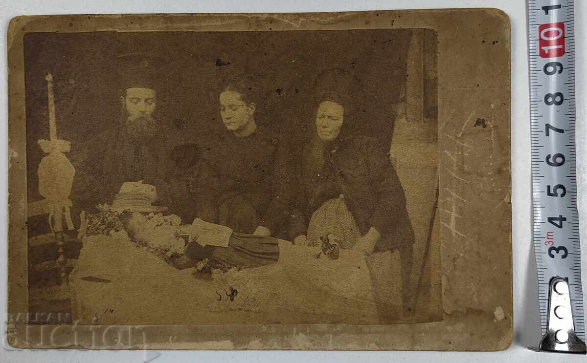 POP PRIEST OLD PHOTO CARDBOARD POP PRIEST OLD PHOTO CARDBOARD