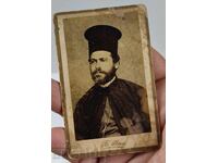 POP PRIEST OLD PHOTO CARDBOARD