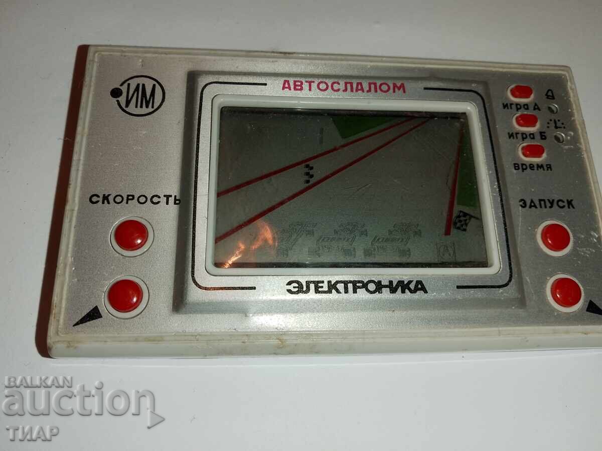 USSR electronic game Autoslalom - 0.01st USSR electronic game Autoslalom - 0.01st