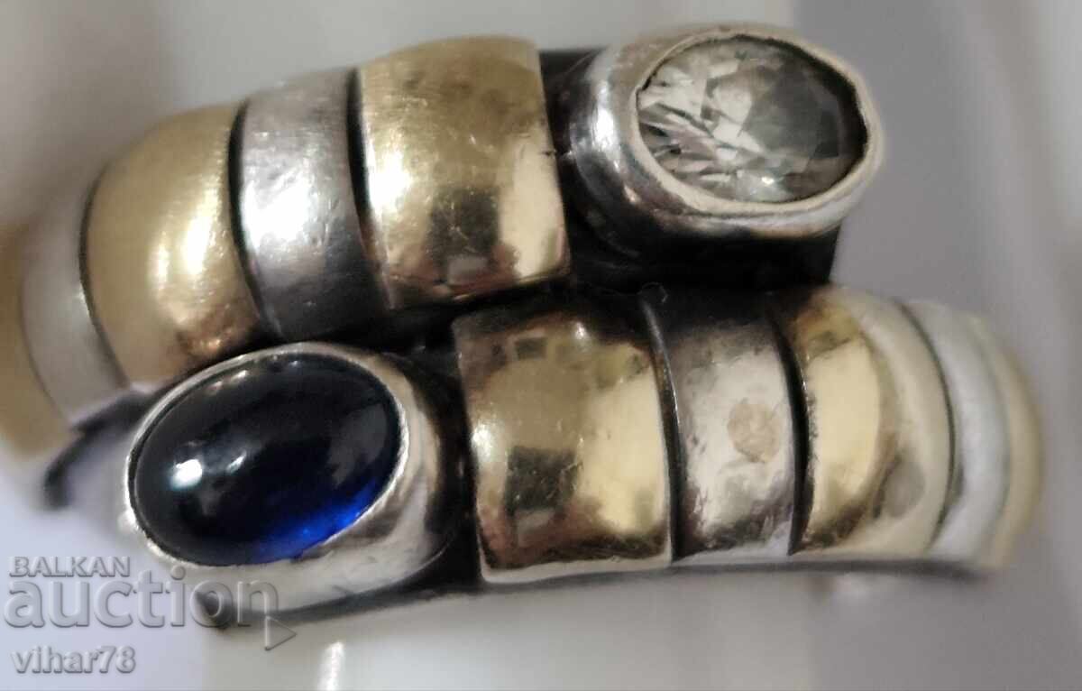 INELE DE ARGINT CU ELEMENTE DE AUR