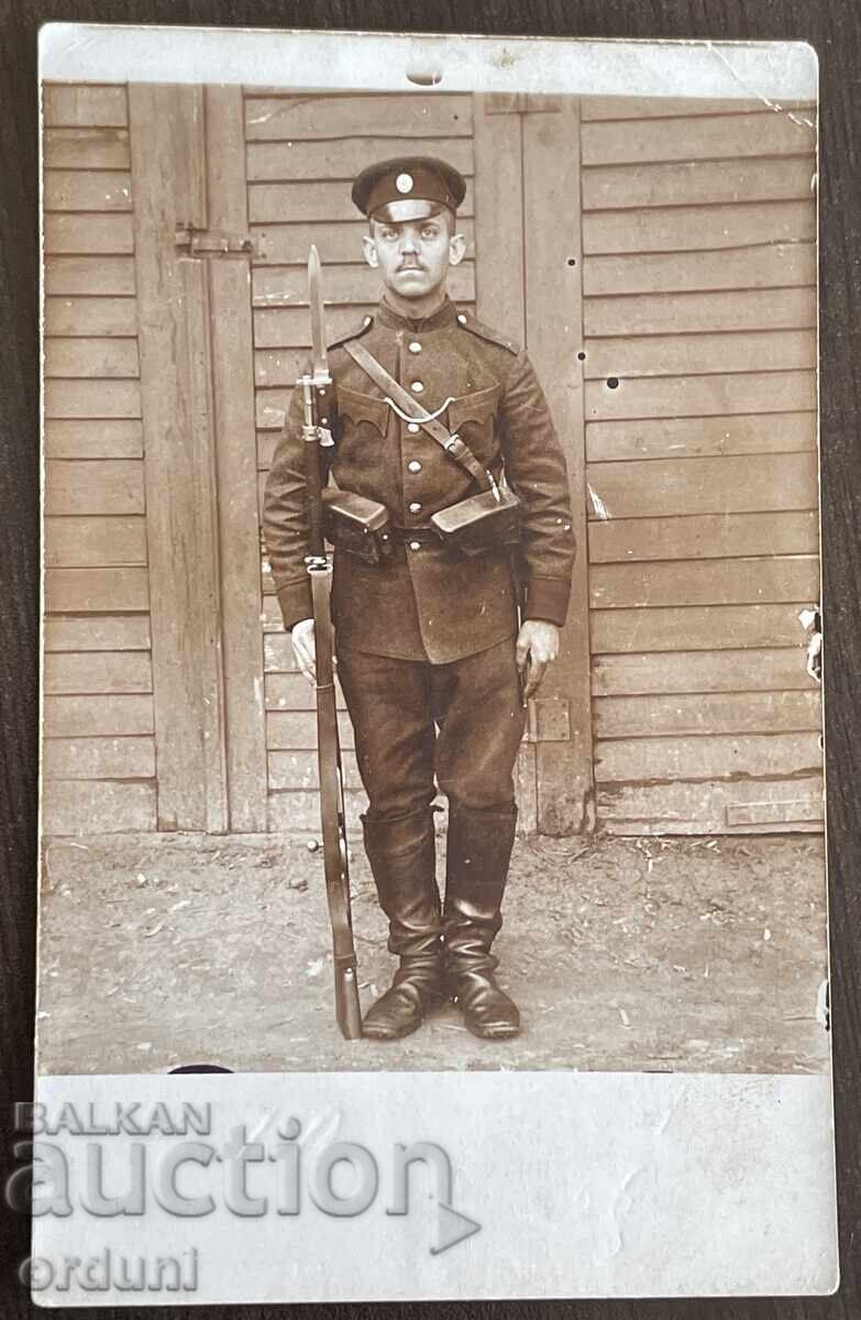 5190 Kingdom of Bulgaria soldier full combat gear 1915 WWI