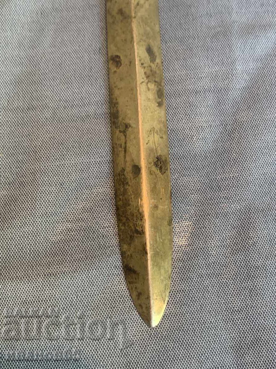 Auction Old bronze letter opener Auction Old bronze letter opener