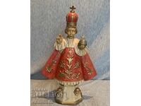 стара италианска статуетка на младенеца от Прага