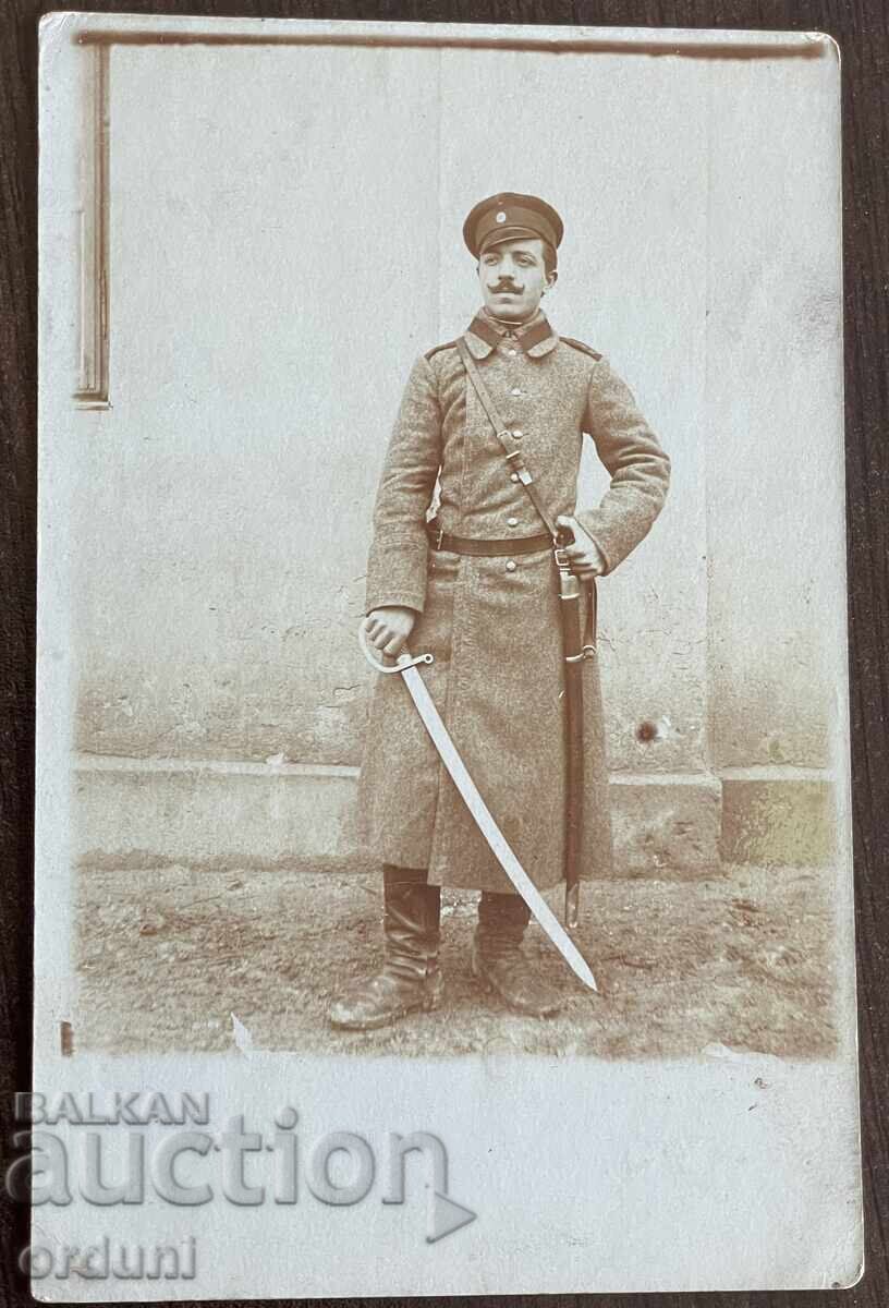 5193 Regatul Bulgariei soldat cavalerist cu sabie 1908