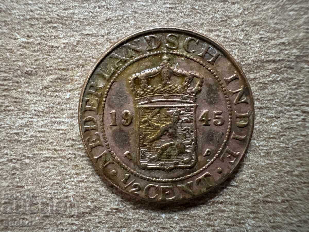 Netherlands East Indies - 1/2 Cent (1945)