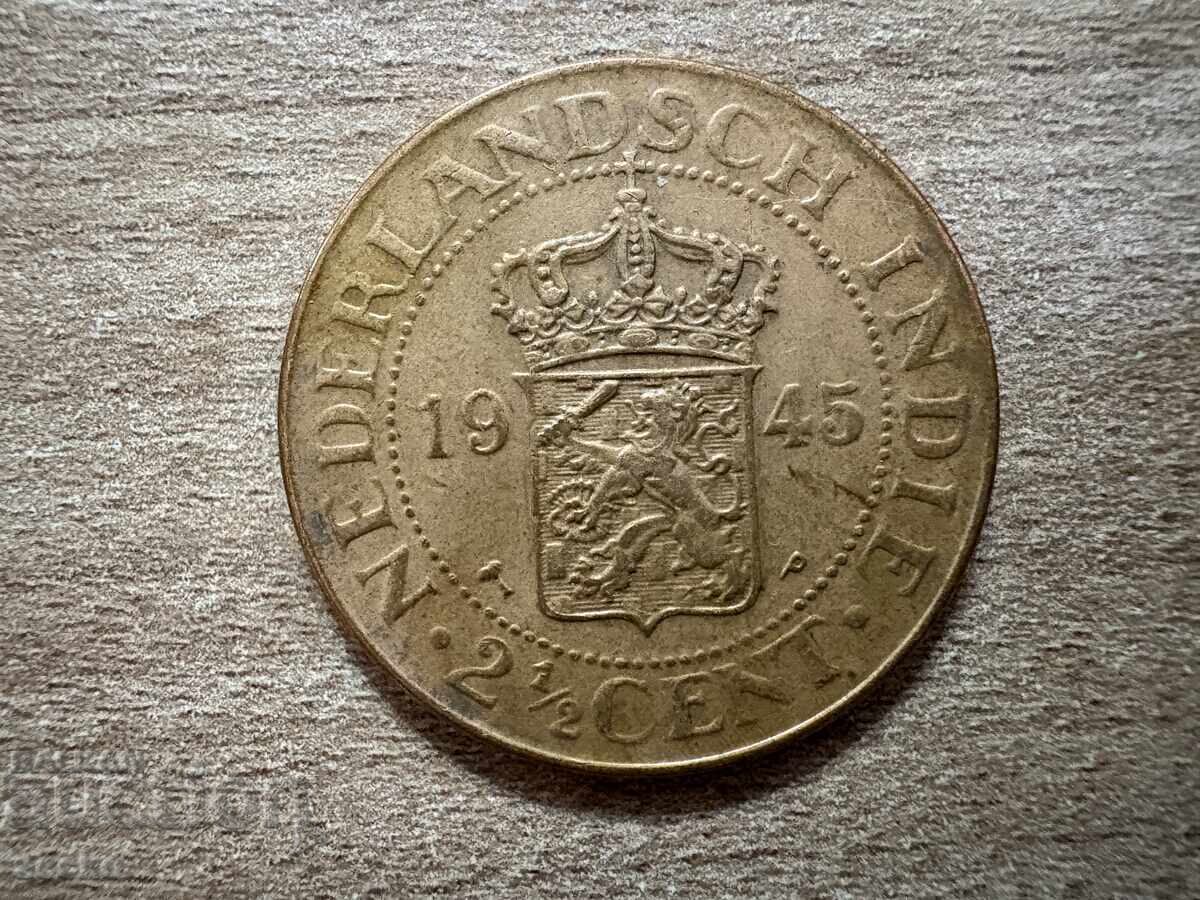 Dutch East Indies - 2½ Cents (1945)