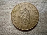 Ολλανδικές Ανατολικές Ινδίες - 2½ σεντ (1945)