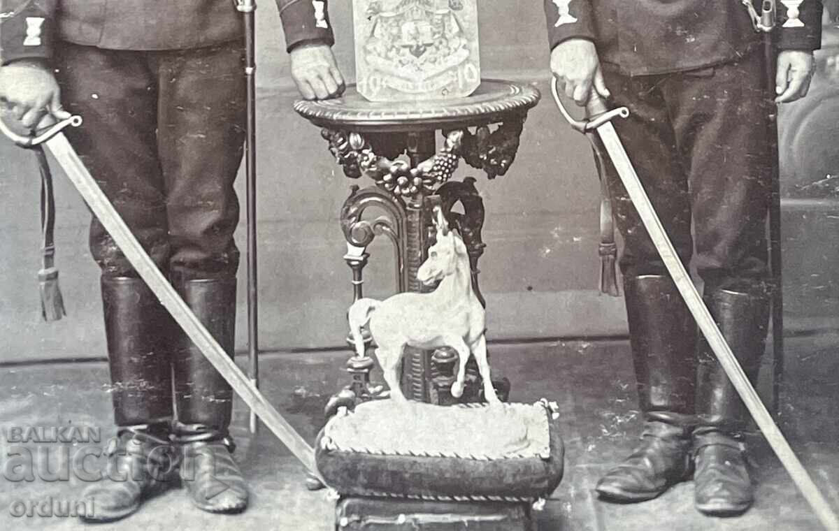 Licitație 5194 Regatul Bulgariei doi călăreți cu săbii 1910 Licitație 5194 Regatul Bulgariei doi călăreți cu săbii 1910