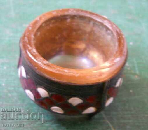 Vintage Silver-plated Russian Salt Cellar "Hommet" with price 35.00 BGN | € 17.90