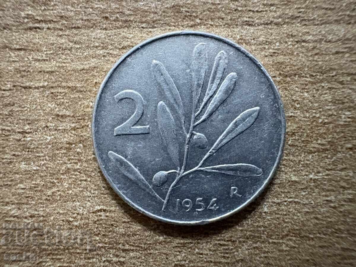 Italy - 2 Lire (1954) Italy - 2 Lire (1954)