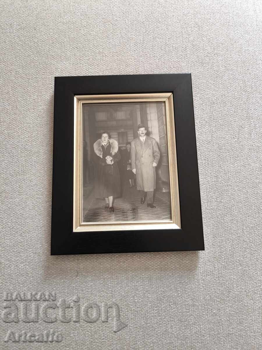 Original photograph - Tsar Boris III and Tsaritsa Ioanna 1937 - 5 Original photograph - Tsar Boris III and Tsaritsa Ioanna 1937 - 5