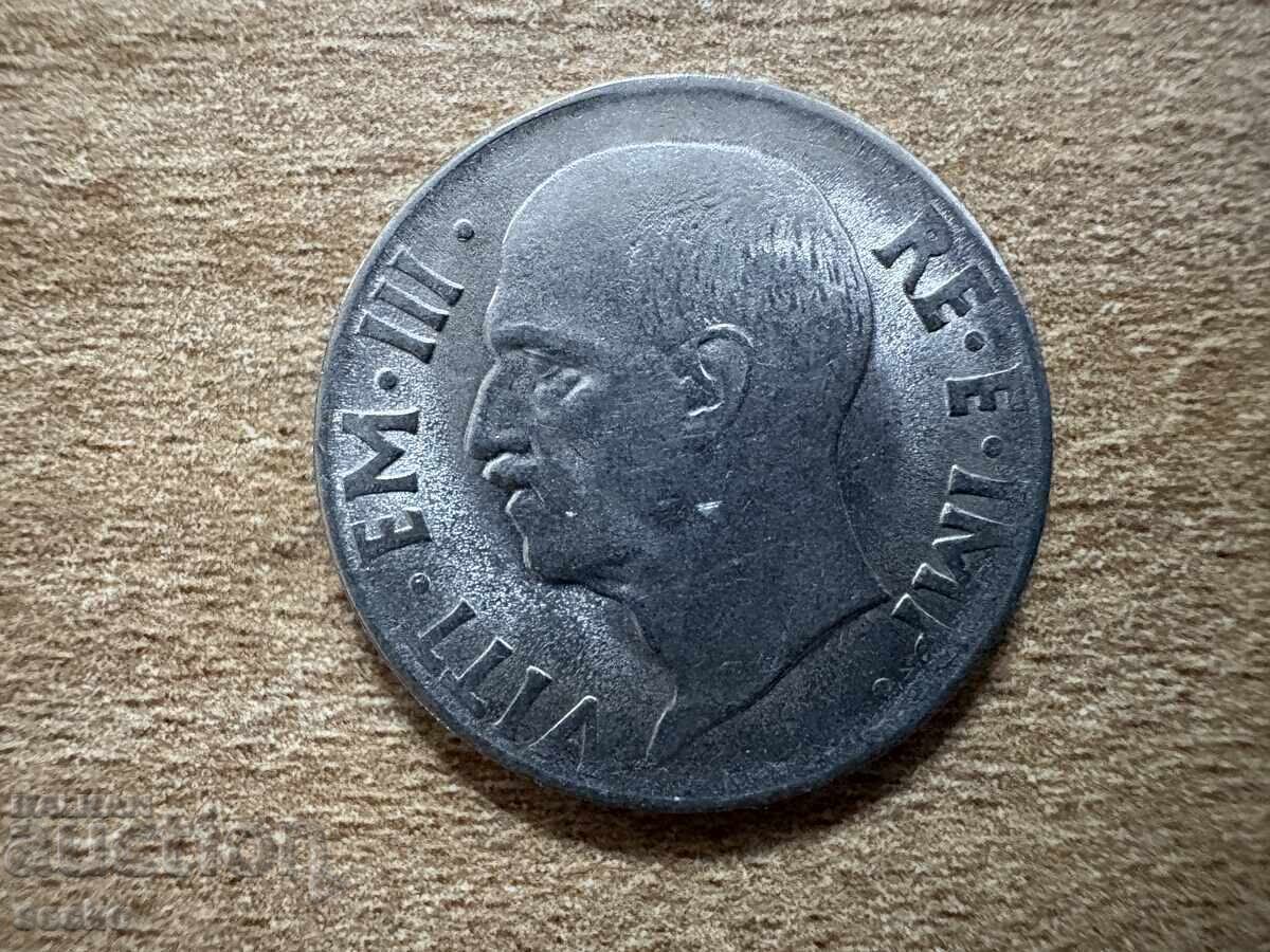 Italy - 20 Centesimi (1940) - Magnetic, Reeded Edge with price 0.65 BGN | € 0.33