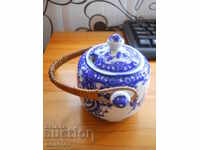 Παλιά πορσελάνινη ζαχαριέρα "Thomas Webb" Αγγλίας