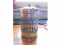 Ασημένια βάση για βαζάκι μουστάρδας - Αγγλία