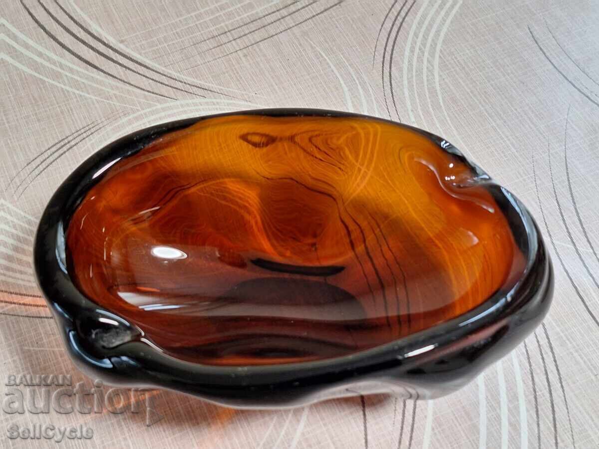 ✅МАСИВЕН СТЪКЛЕН ПЕПЕЛНИК❗