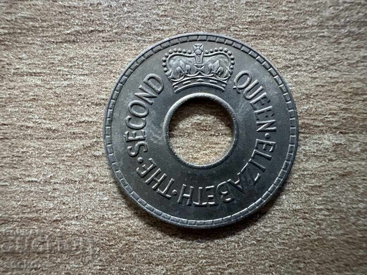 Fiji - 1/2 penny (1954) cu preț 4.20 BGN | € 2.15 Fiji - 1/2 penny (1954) cu preț 4.20 BGN | € 2.15