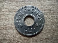 Фиджи - 1/2 пени (1954)