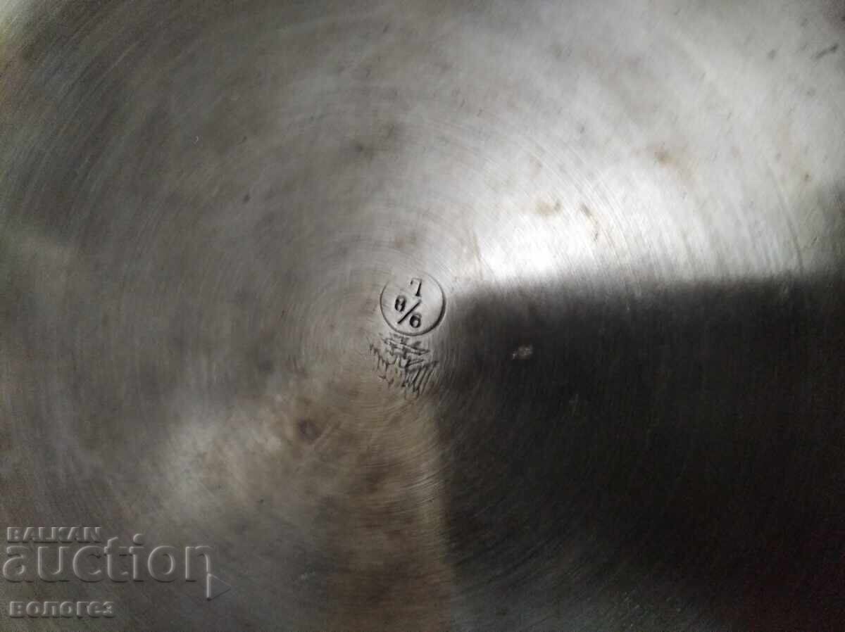 Old silver-plated coffee pot - 5
