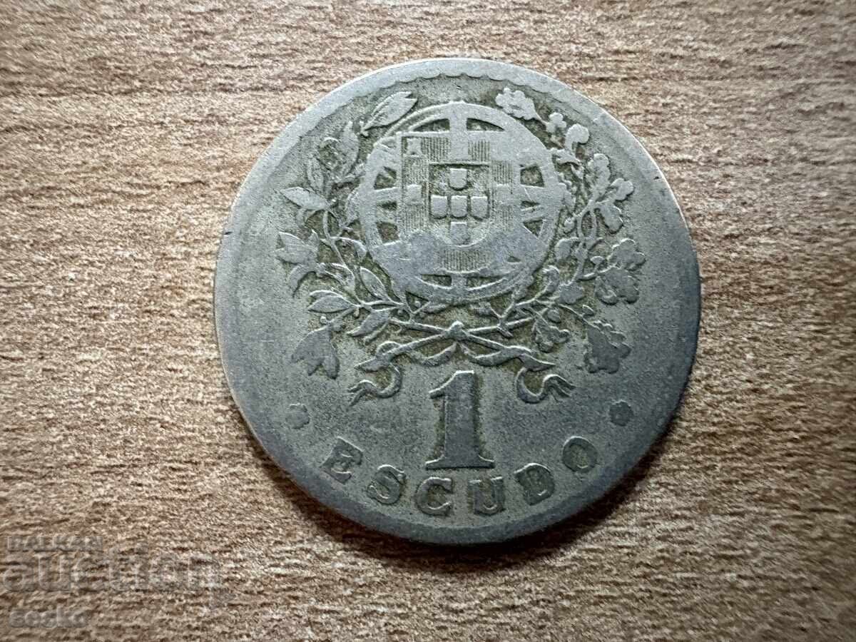 Portugalia - 1 escudo (1928) Portugalia - 1 escudo (1928)