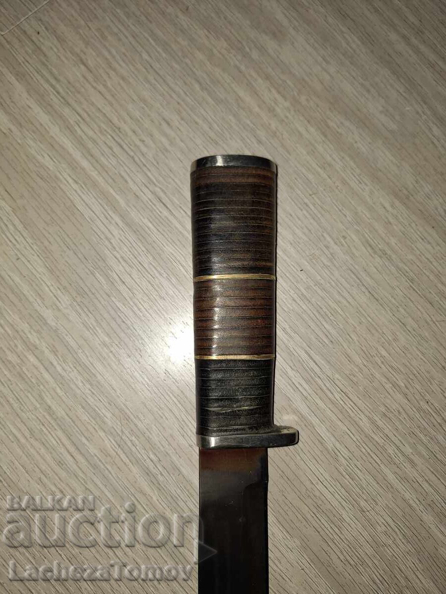 Auction Japanese Knife, Combat Blade, 1942, Scabbard, Excellent Condition Auction Japanese Knife, Combat Blade, 1942, Scabbard, Excellent Condition