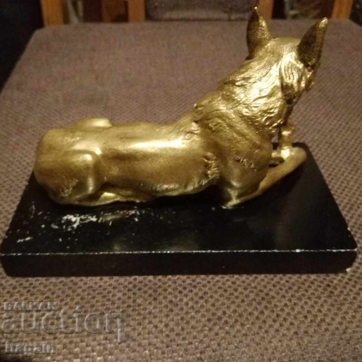 Statuie de bronz aurită - 5 Statuie de bronz aurită - 5