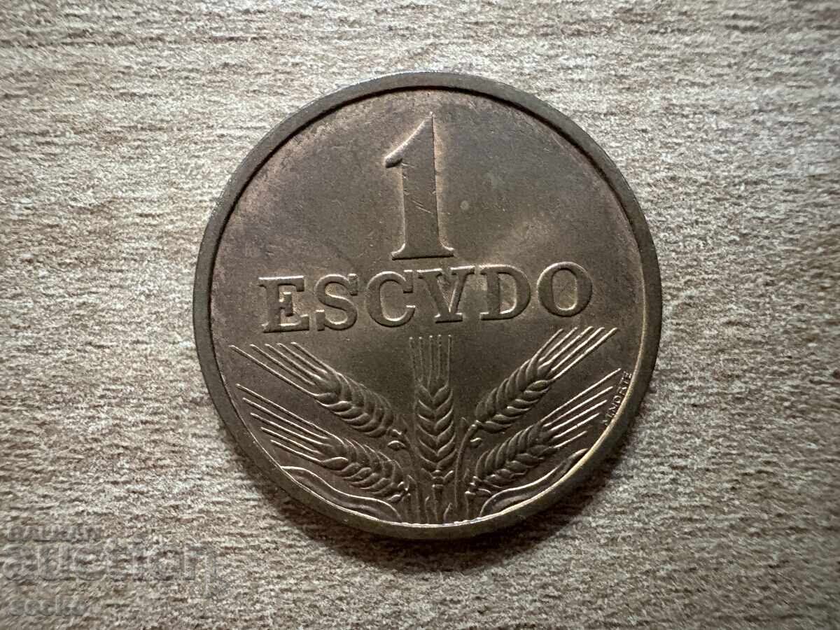Portugal - 1 escudo (1976)