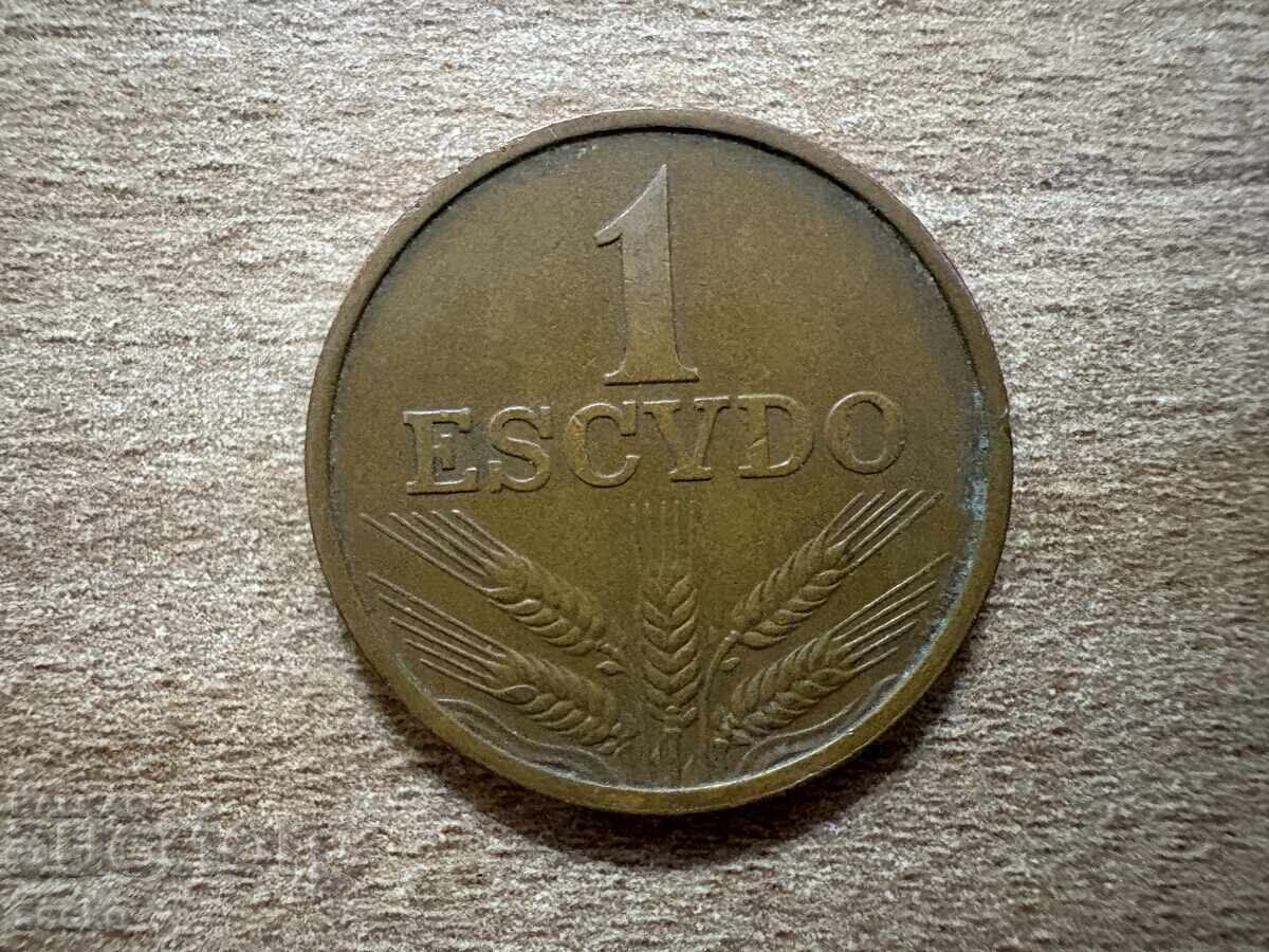 Portugal - 1 Escudo (1972)
