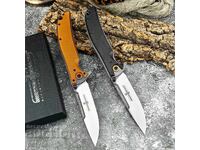 Cuțit tactic pliabil EDC, mâner D2 -G10 ;118kh228