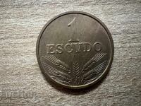 Portugalia - 1 escudo (1977)