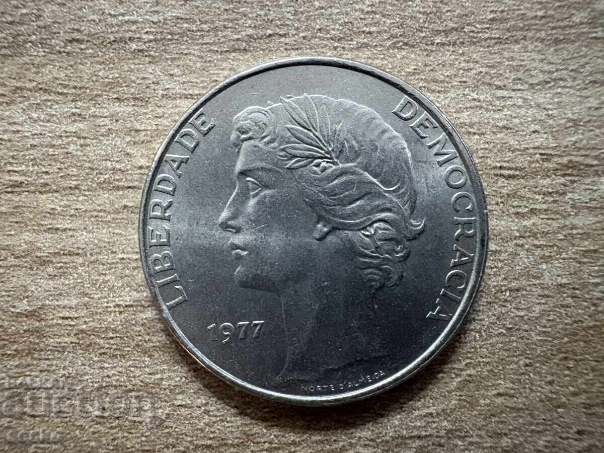 Portugal - 25 Escudos (1977) with price 3.58 BGN | € 1.83