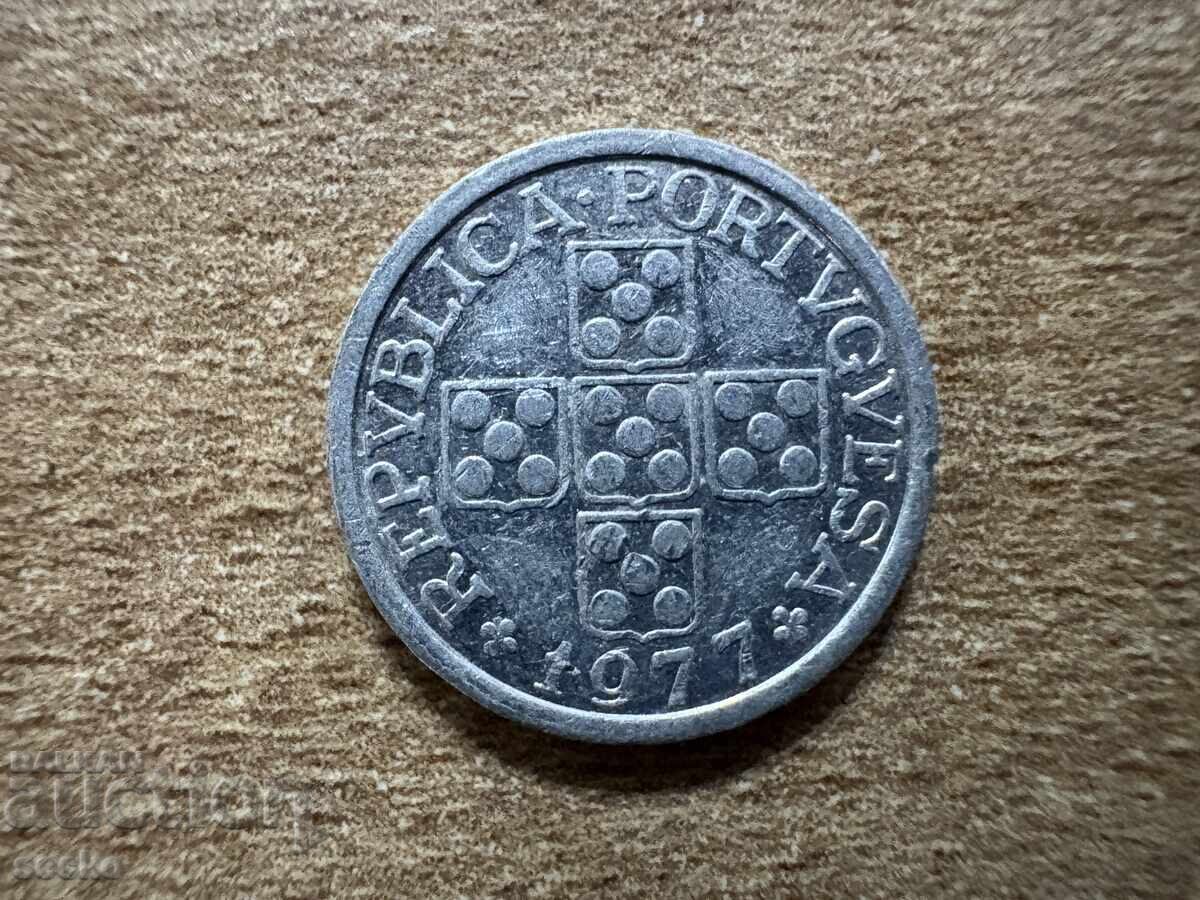 Portugal - 10 Centavos (1977) with price 2.50 BGN | € 1.28 Portugal - 10 Centavos (1977) with price 2.50 BGN | € 1.28