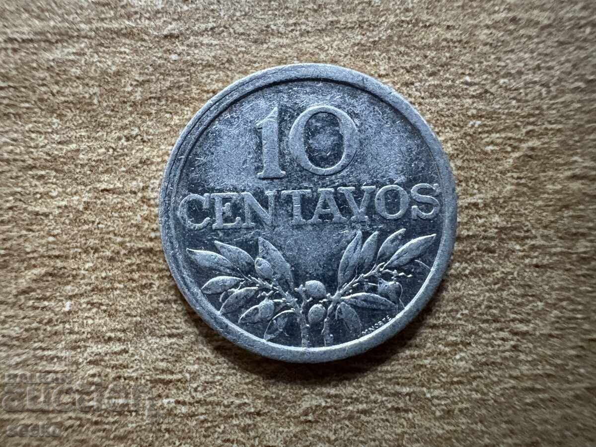 Portugal - 10 Centavos (1977) Portugal - 10 Centavos (1977)
