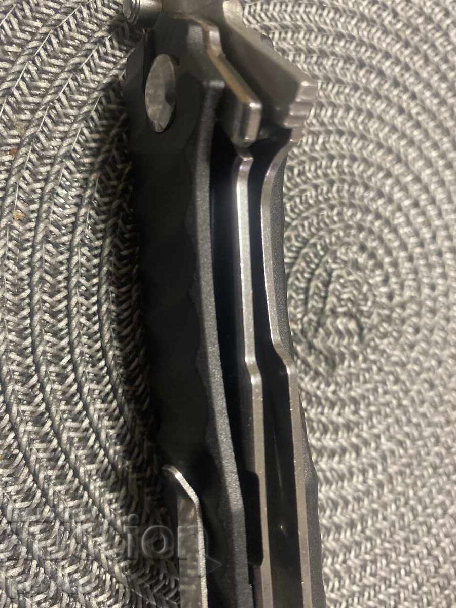 Folding knife, D2 blade, G10 handle, 98x230 - 5