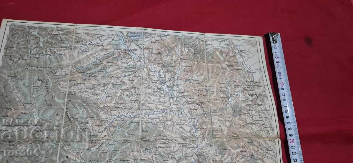 Auction  JANINA - OLD MILITARY MAP - WW I